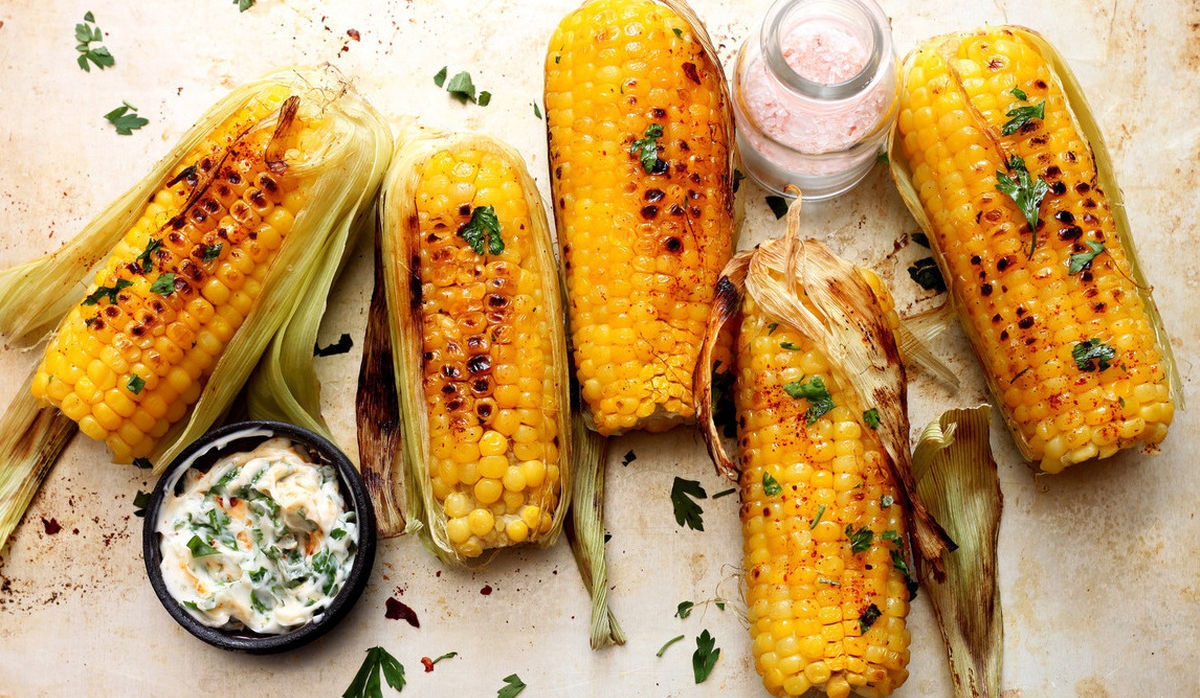 طرز تهیه بلال بدون منقل