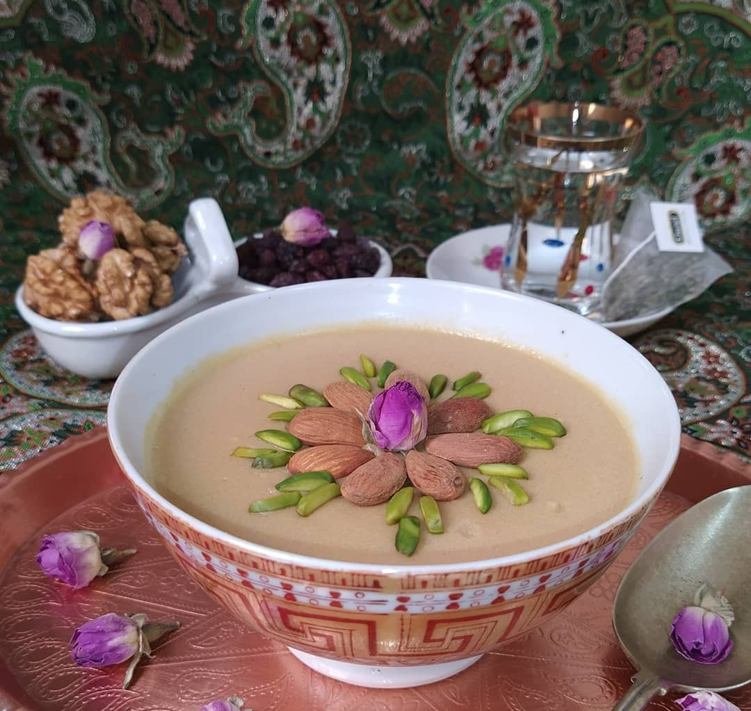 طرز تهیه فرنی