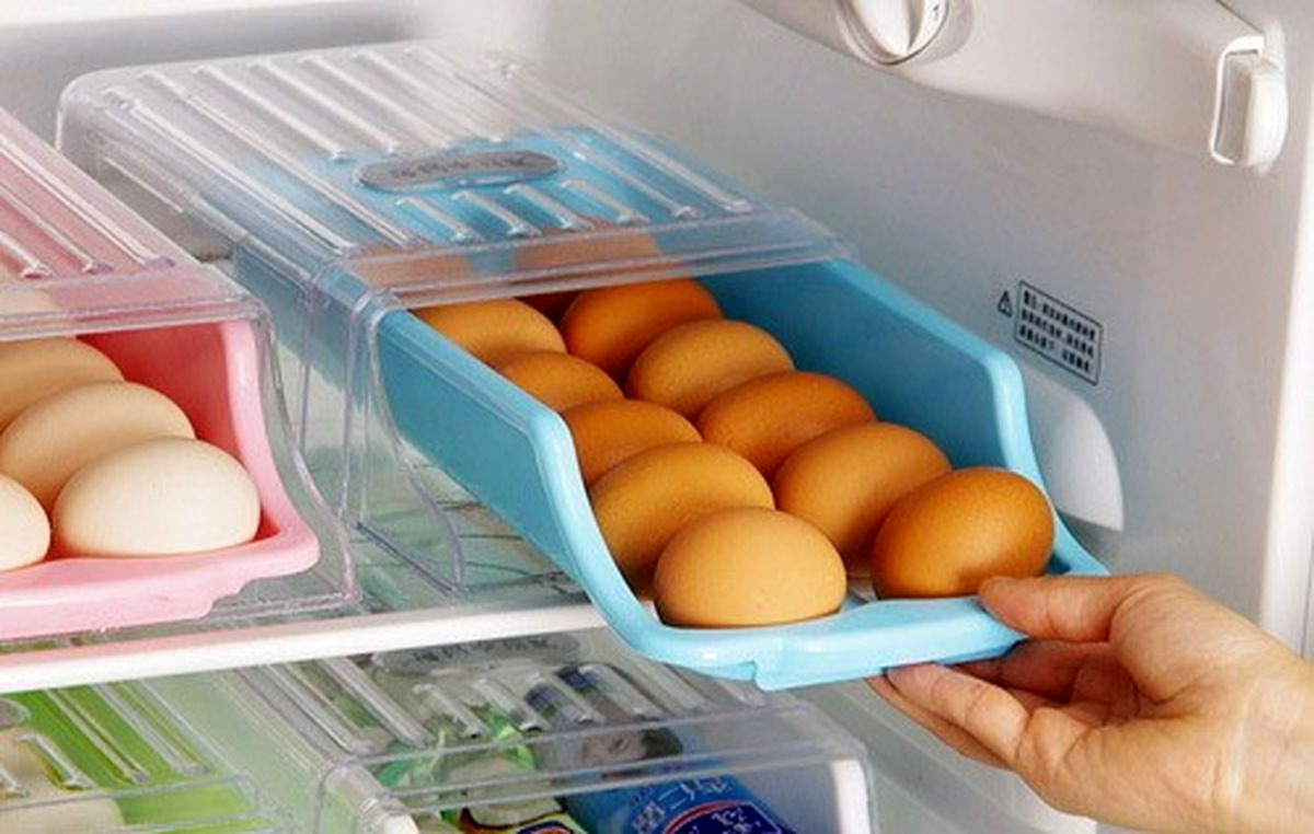تخم مرغ در یخچال - نگهداری تخم مرغ در یخچال
