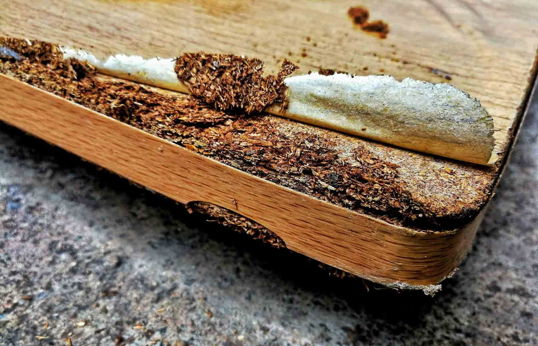 خوردگی در خوبی - جلوگیری از پوسیدگی درب چوبی
