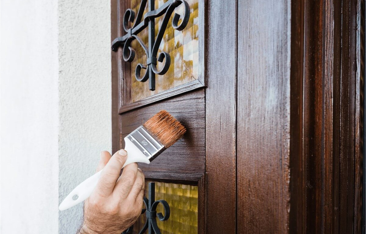 ضد زنگ - جلوگیری از پوسیدگی درب چوبی