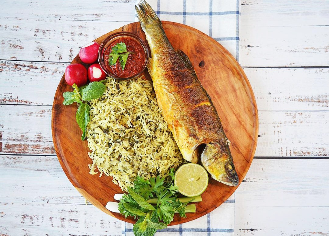 قزل آلا سرخ شده