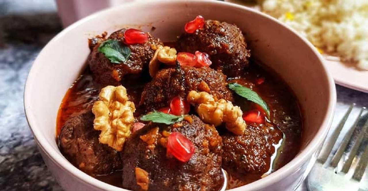 طرز تهیه کوفته انار