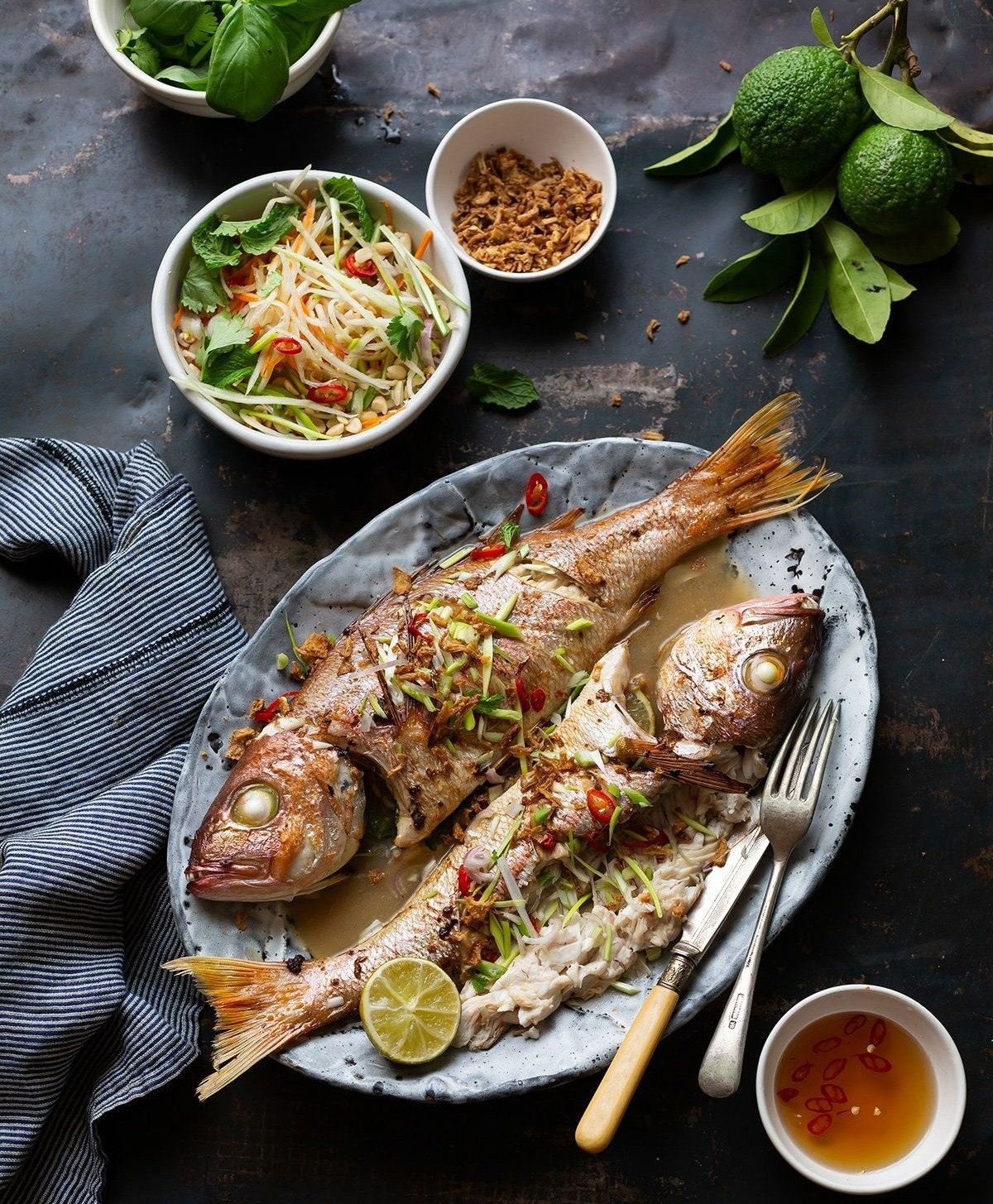 طرز تهیه ماهی سفید