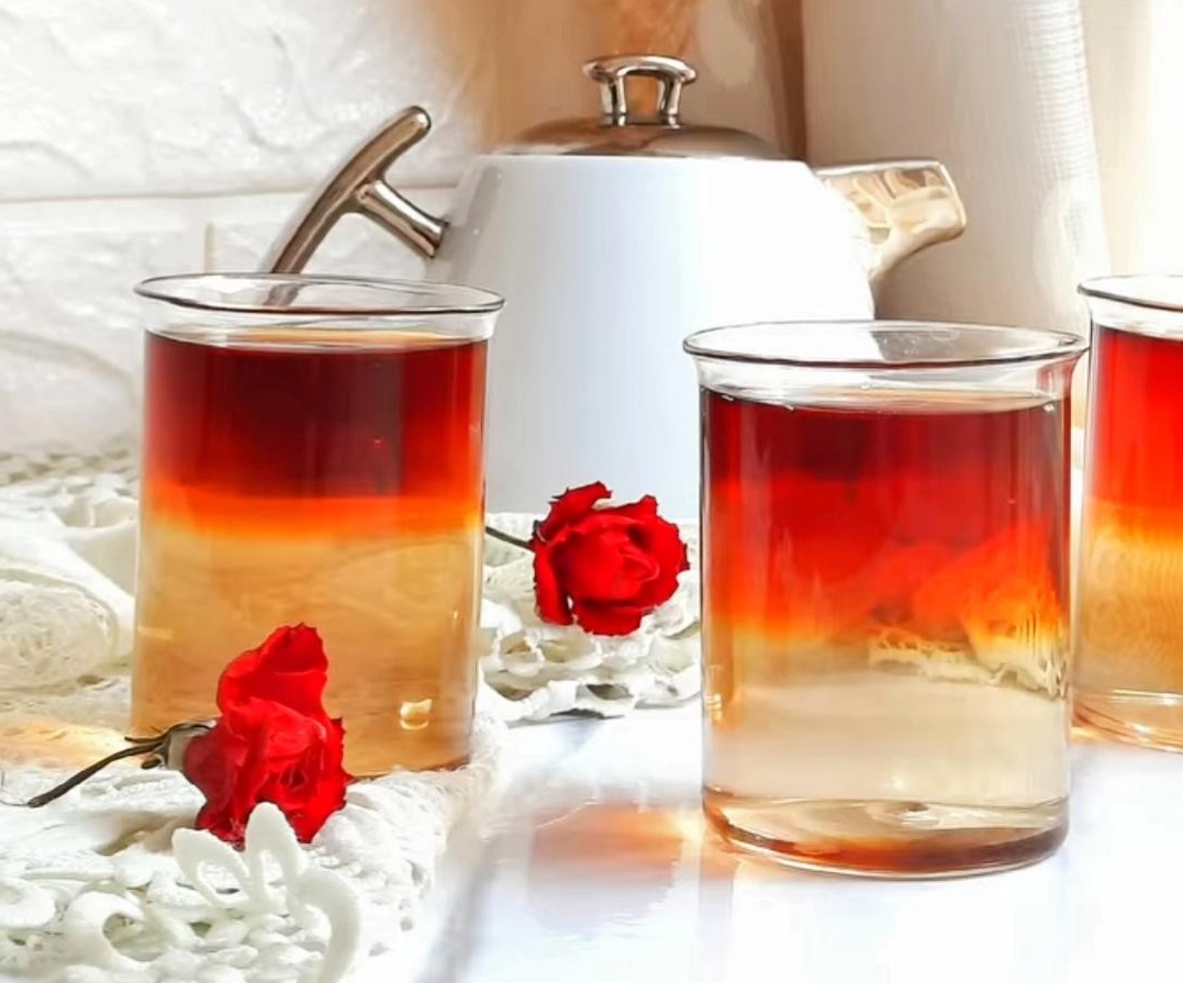 طرز تهیه چای دو رنگ