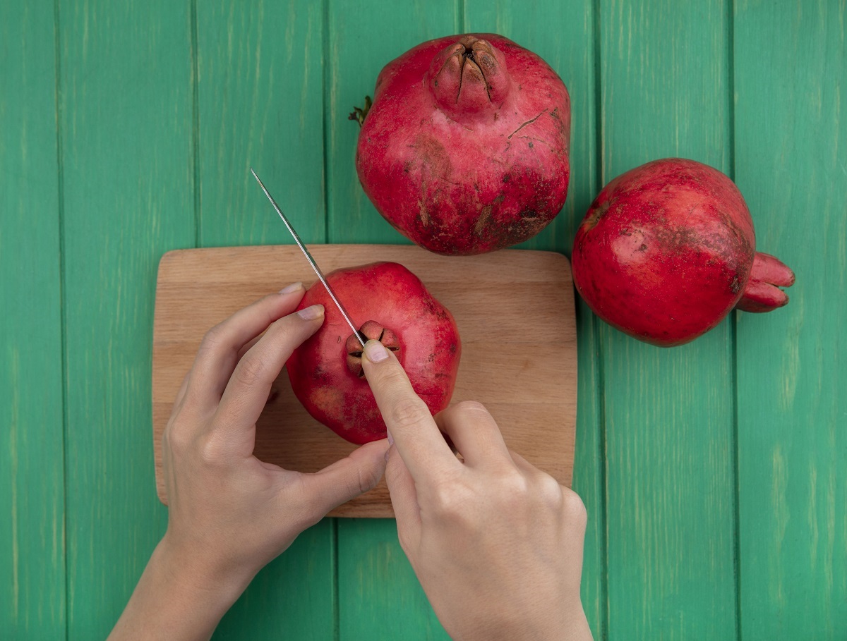 روش دون كردن انار