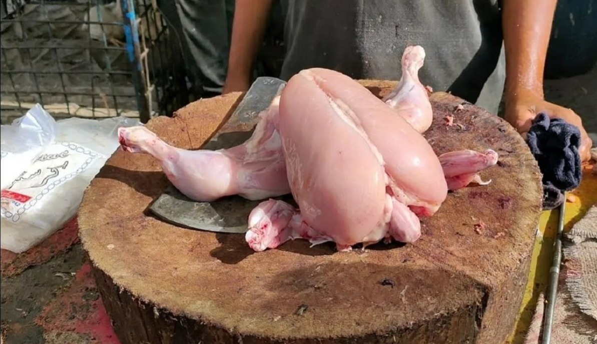 خرد کردن مرغ