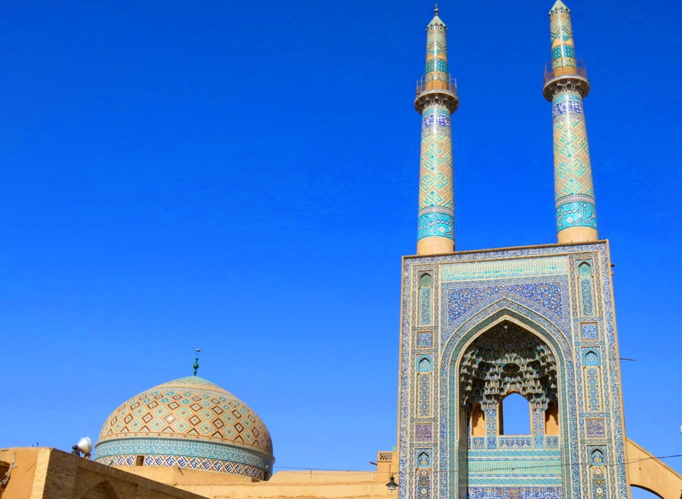 مسجد جامع یزد - جاهای دیدنی یزد