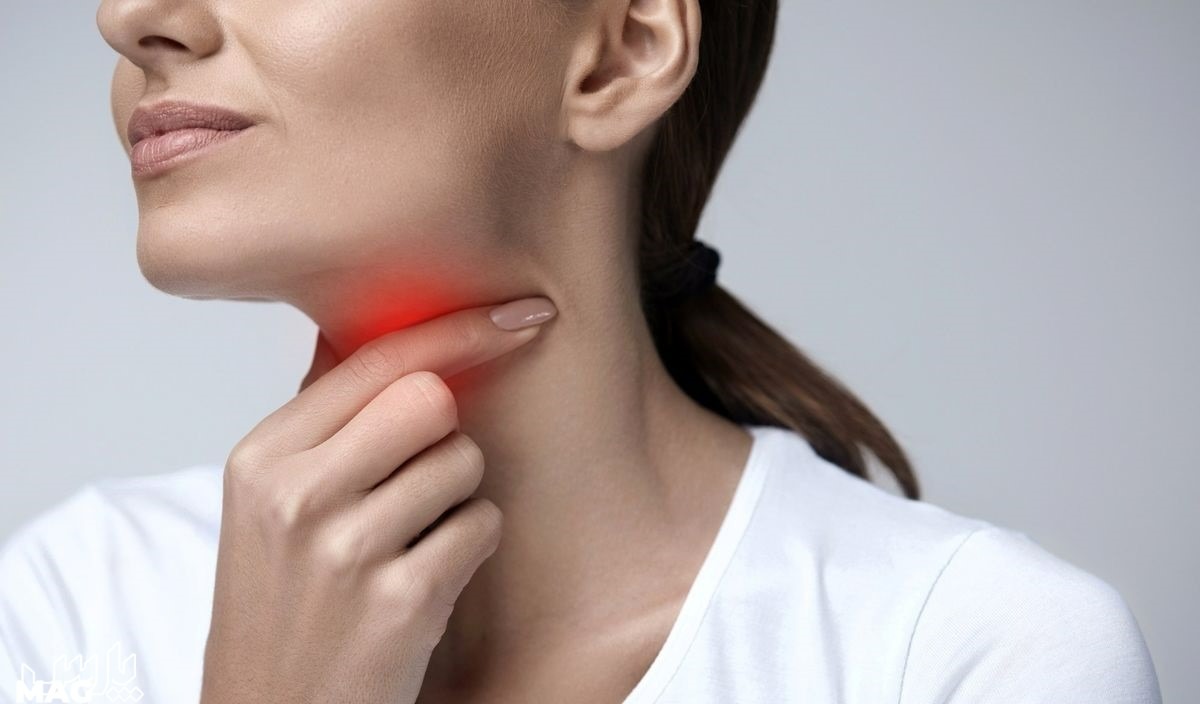 گلو درد - علت خشکی دهان