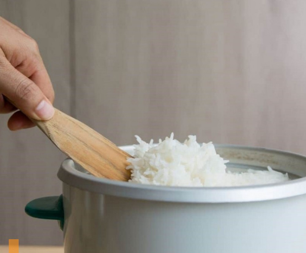 سوختن برنج در پلوپز