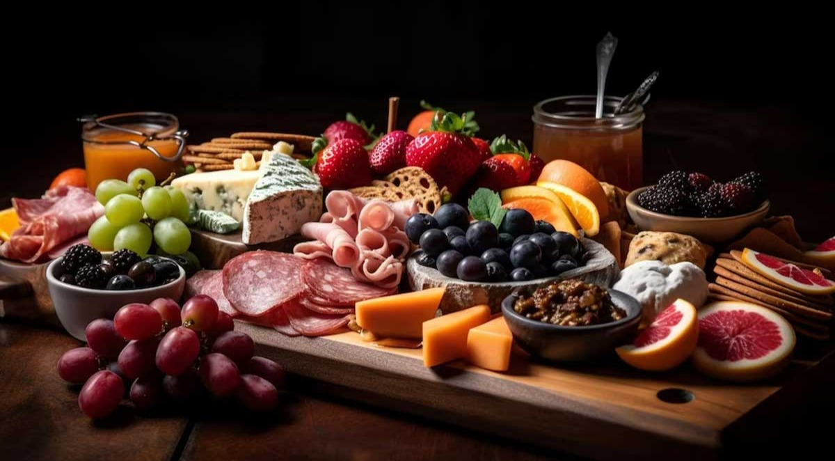 چیدن سینی مزه