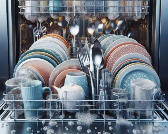 چیدن ظرف در ظرفشویی