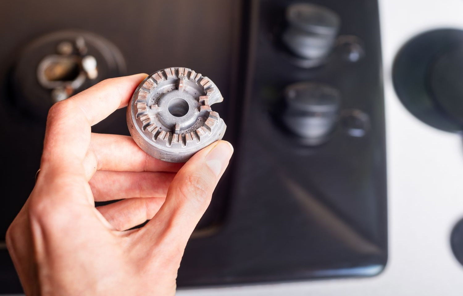 تميز كردن سر شعله گاز