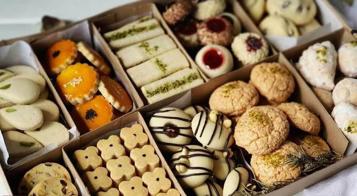 نگهداری شیرینی عید