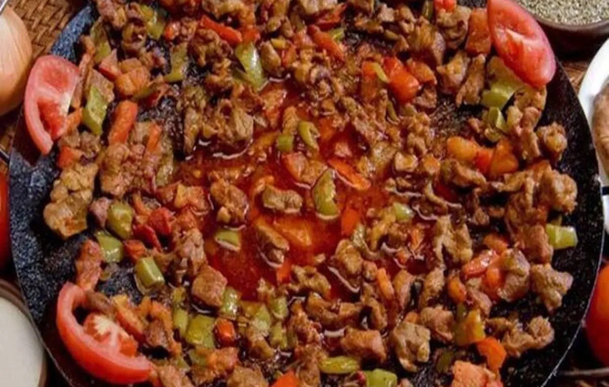 تهیه ساج کباب ترکی