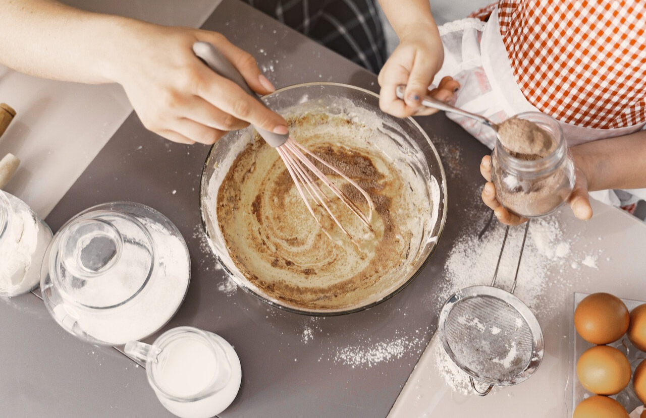 درست کردن کیک - از بین بردن بوی بد تخم مرغ