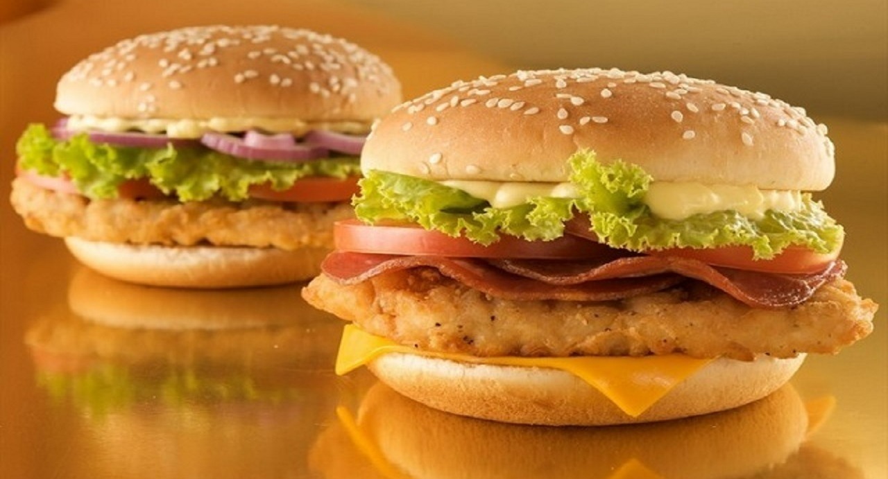 تهیه همبرگر مرغ خانگی