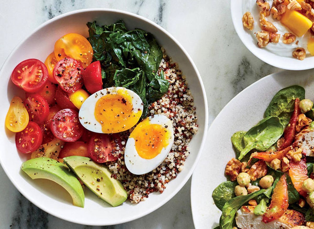 سالاد کینوا - صبحانه رژیمی