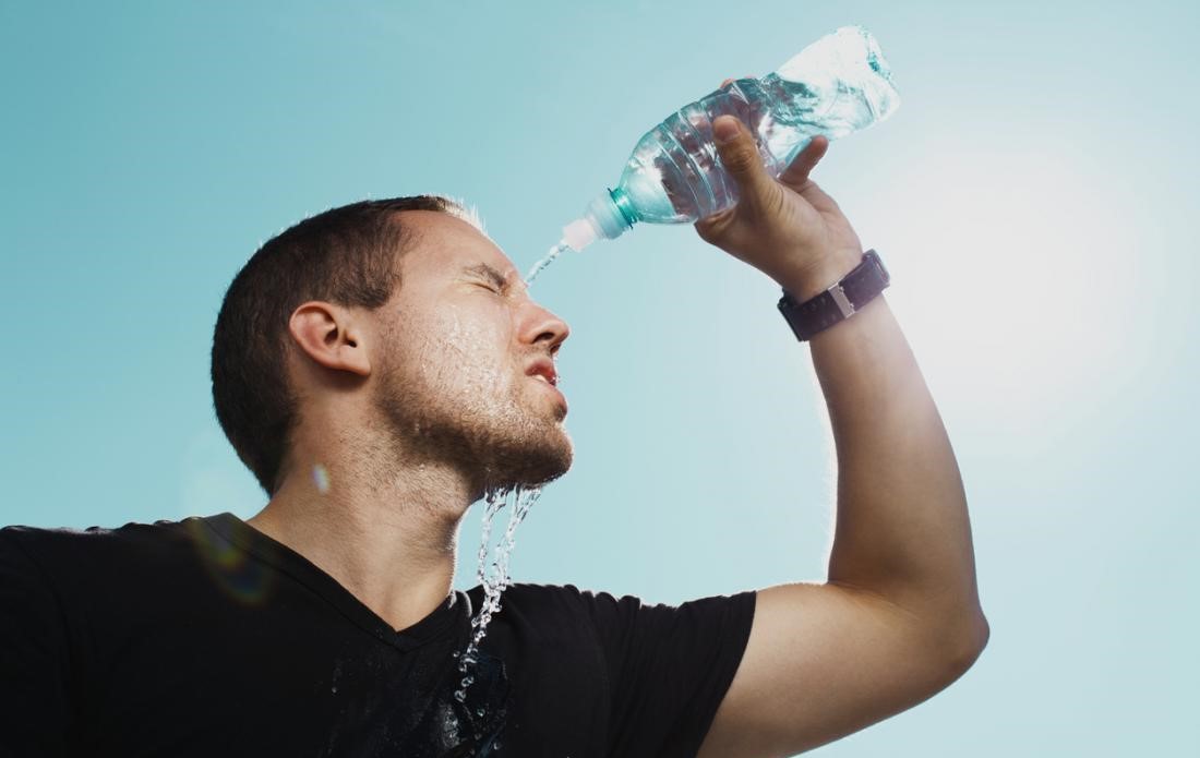 علائم گرمازدگی در بزرگسالان