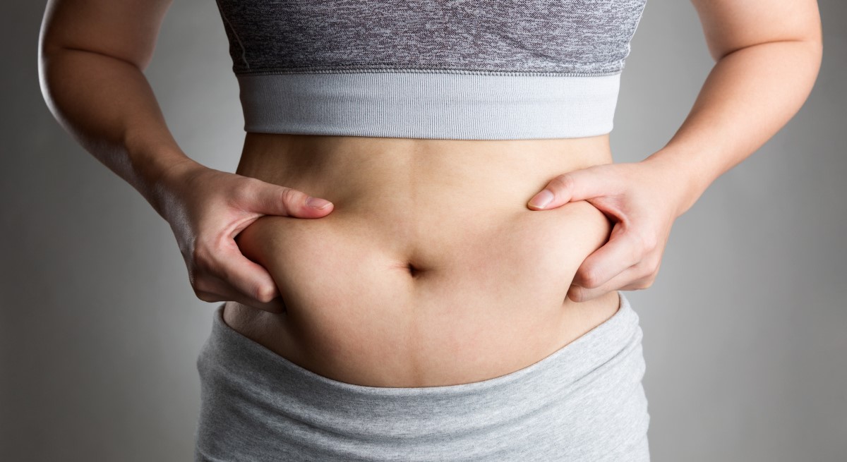 لاغری شکم با امگا 3