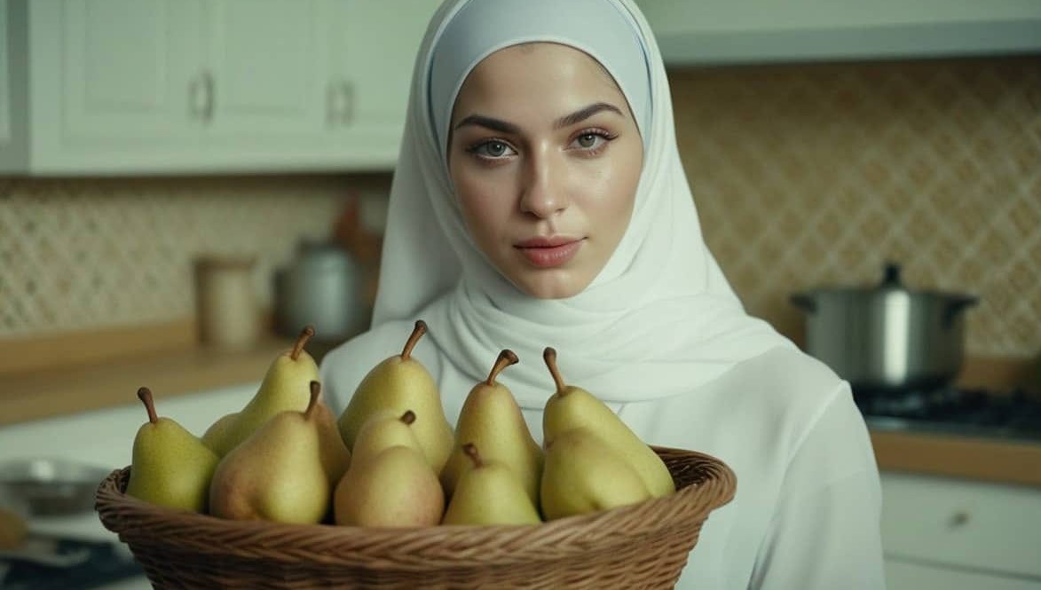 خواص گلابی برای رحم