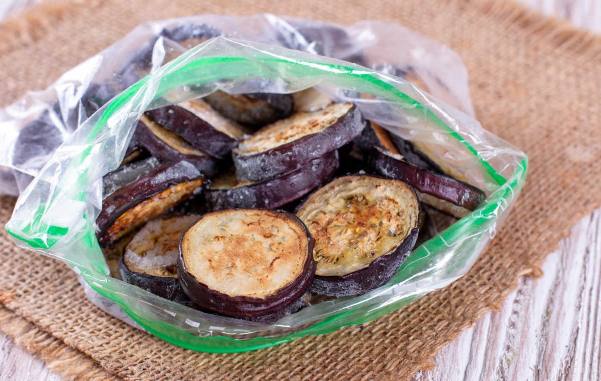 فریز کردن بادمجان - روش فریز کردن بادمجان