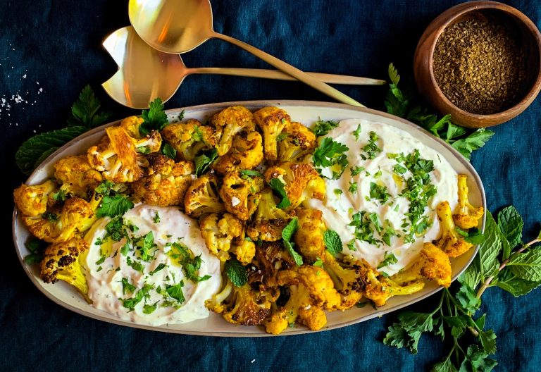 غذا با گل کلم