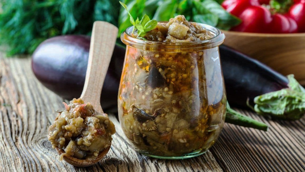 طرز تهیه ترشی بادمجان دودی