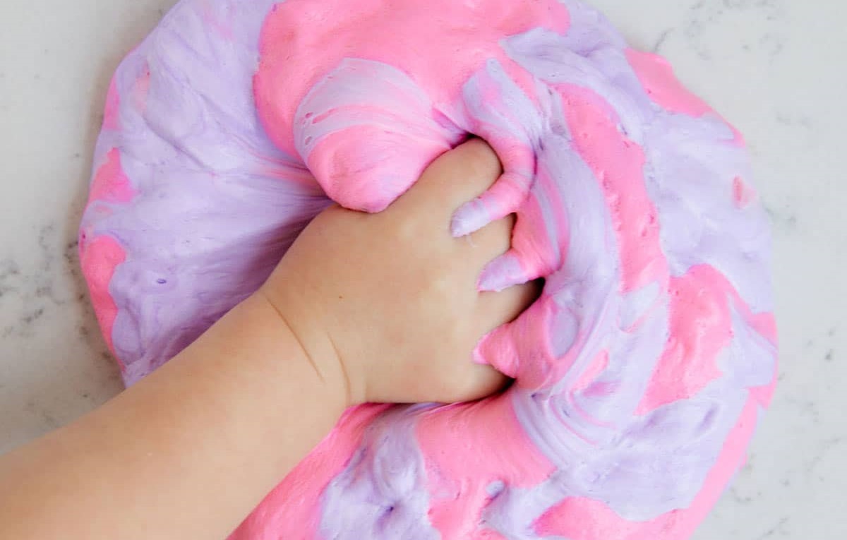 ساخت اسلایم در یک دقیقه با مایع ظرفشویی