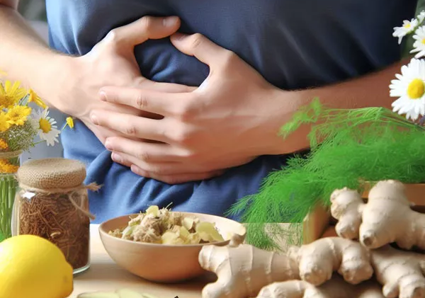 درمان نفخ و مشکلات گوارشی با گیاهان دارویی