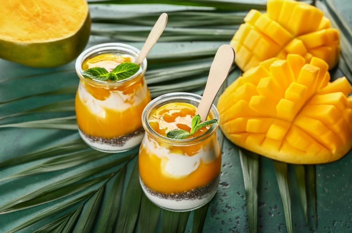 دسر انبه - طرز تهیه دسر انبه