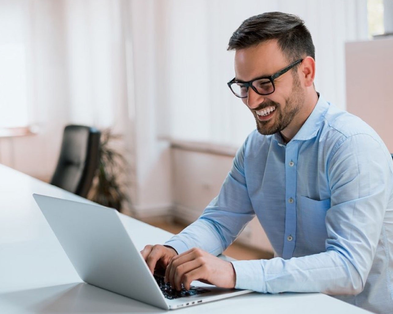 پیشرفت در کار اداری