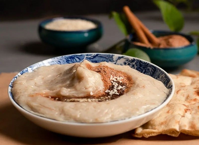 کش دار شدن حلیم - ته گرفتن حلیم