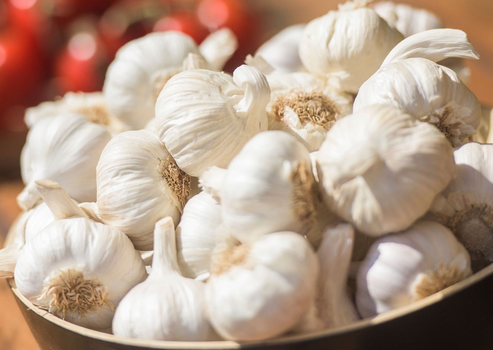 روش خشک کردن سیر تازه با پوست