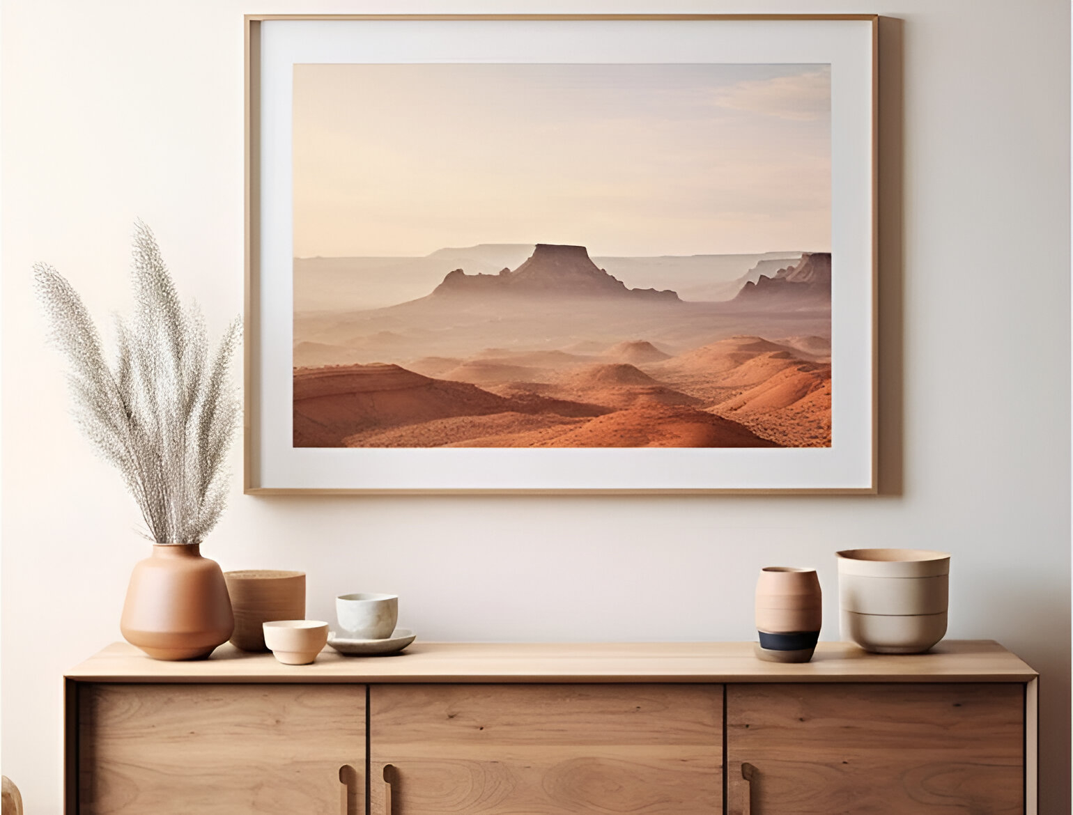 ابعاد و تناسب و رنگ تابلو مناسب با دکوراسیون