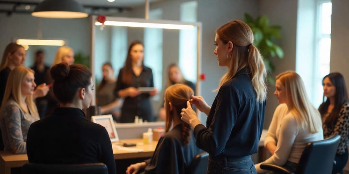 آموزشگاه آرایشگری زنانه در تهران