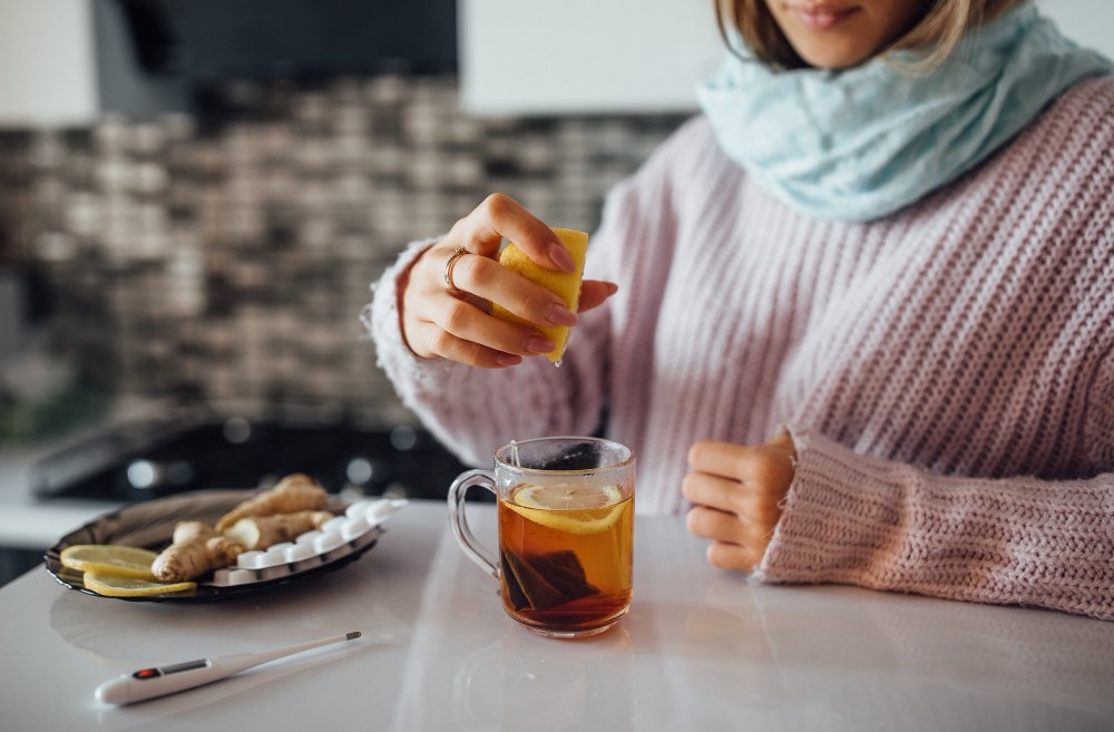 درمان سرفه خلط دار - دمنوش برای سرفه خشک