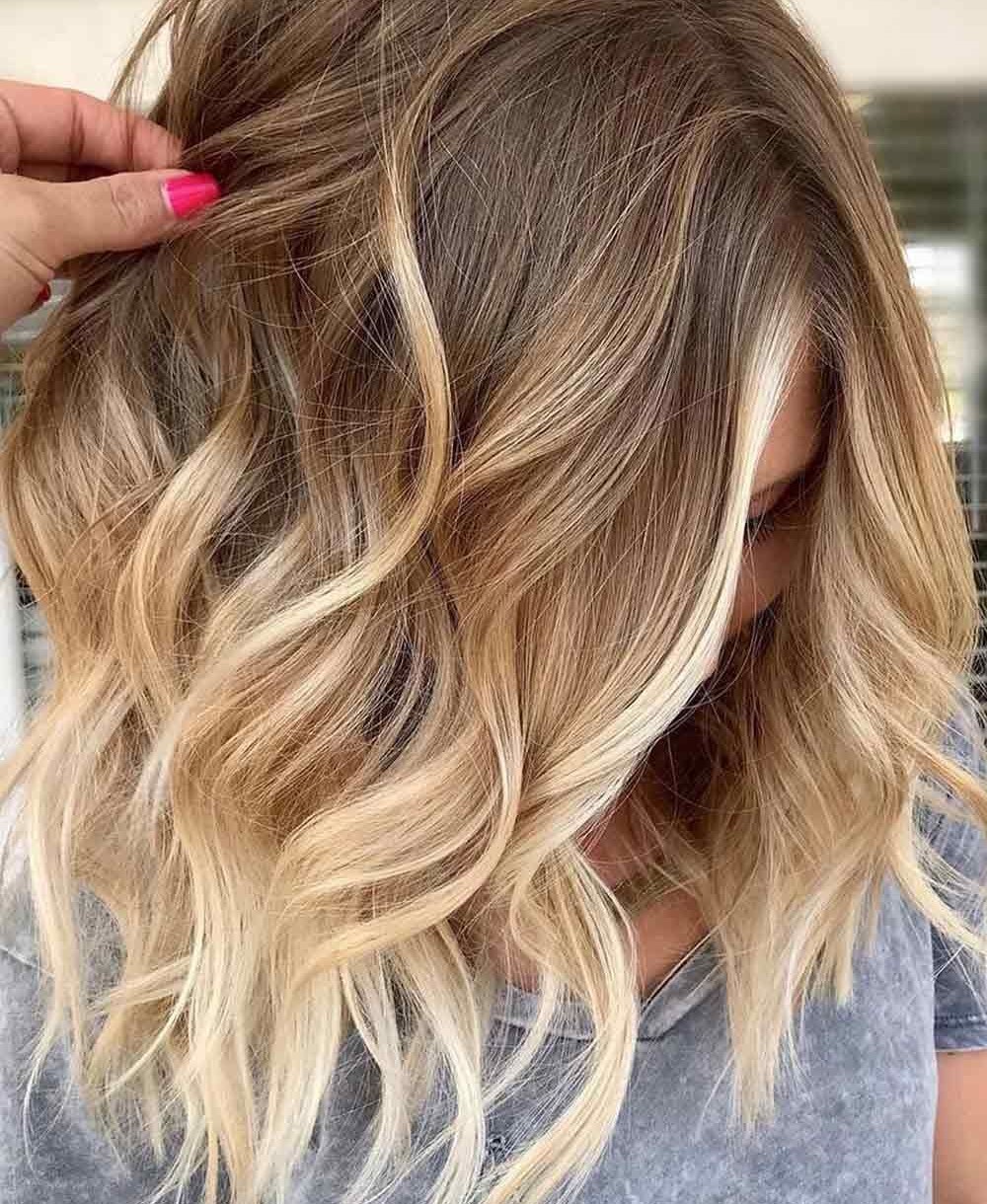 رنگ موی طلایی - بهترین رنگ برای موهای سفید