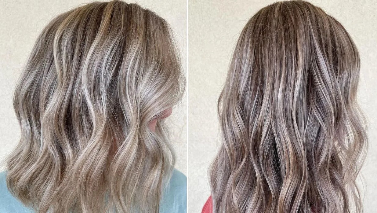 ترکیب رنگ موی بلوند - بهترین رنگ برای موهای سفید