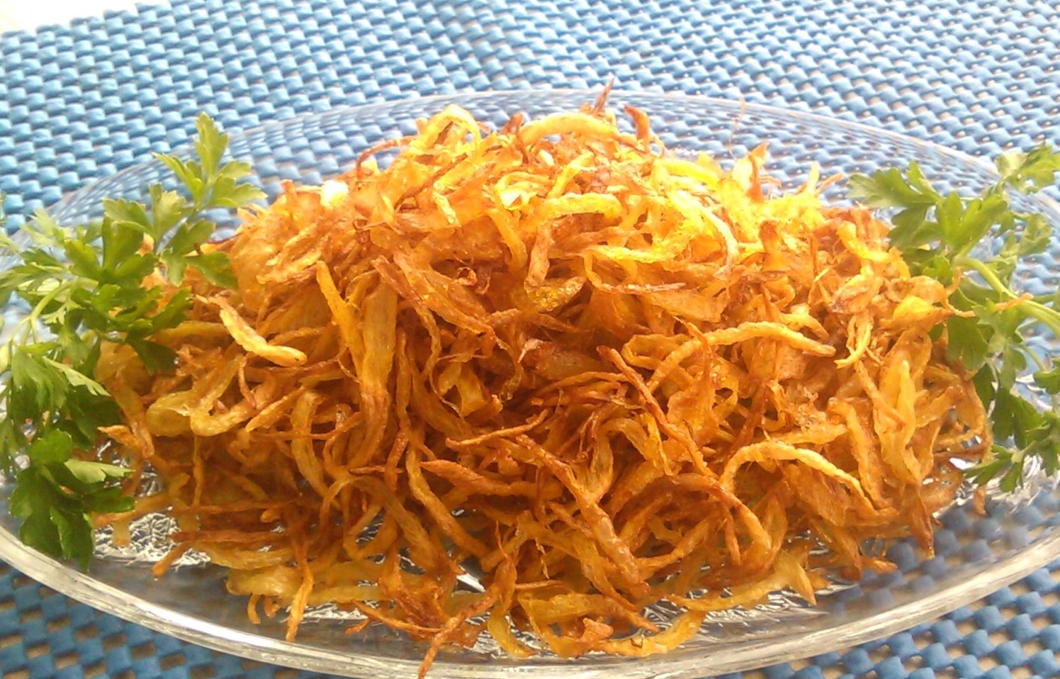 طرز تهیه پیاز داغ خشک مجلسی