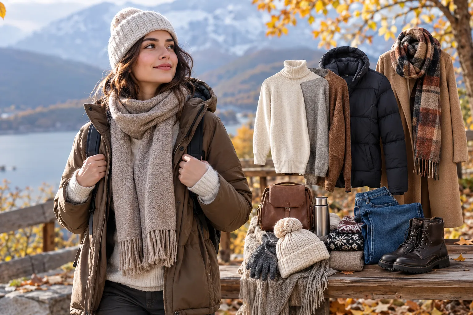 استایل لایه لایه در پاییز